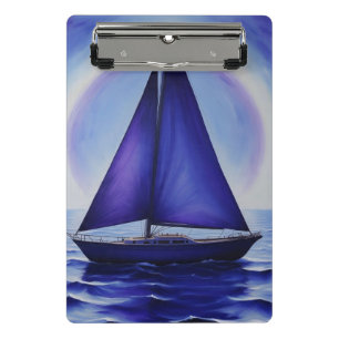 BlueSailBoat Mini Clipboard