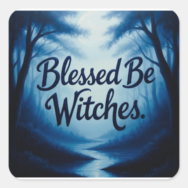 BlueSkys Square Sticker (Front)