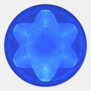 Bluestar Classic Round Sticker