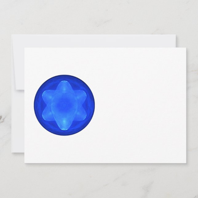 Bluestar on White (Front)