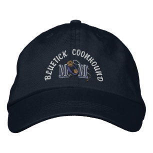 Bluetick Coonhound Dog MOM Embroidered Hat