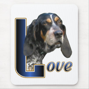 Bluetick Coonhound Gifts Mouse Pad