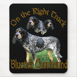 Bluetick Coonhound Gifts Mouse Pad