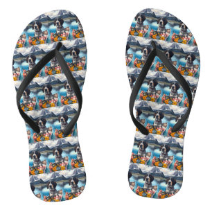 Bluetick Coonhound on a Paddle: A Scenic Adventure Jandals