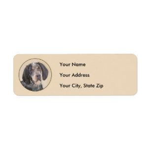 Bluetick Coonhound Painting - Cute Original Dog Ar