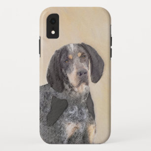Bluetick Coonhound Painting - Cute Original Dog Ar Case-Mate iPhone Case