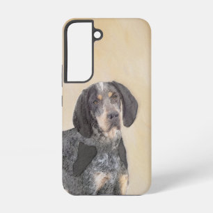 Bluetick Coonhound Painting - Cute Original Dog Ar Samsung Galaxy Case