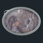 Bluetick Coonhound Puppy Dreamer Belt Buckle<br><div class="desc">This represents the Bluetick Coonhound in KKay's unique Puppy Dreamer dog lover theme art series.</div>