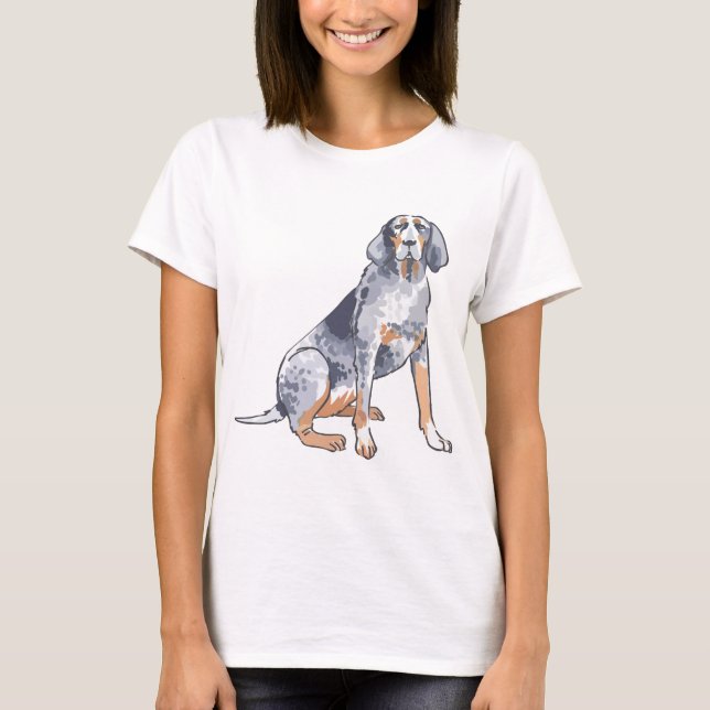 Bluetick Coonhound T-Shirt (Front)