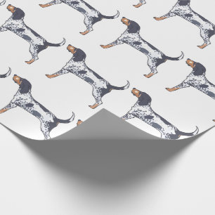 Bluetick Coonhound Wrapping Paper