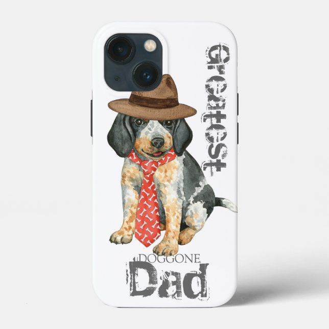 Bluetick Dad Case-Mate iPhone Case (Back)