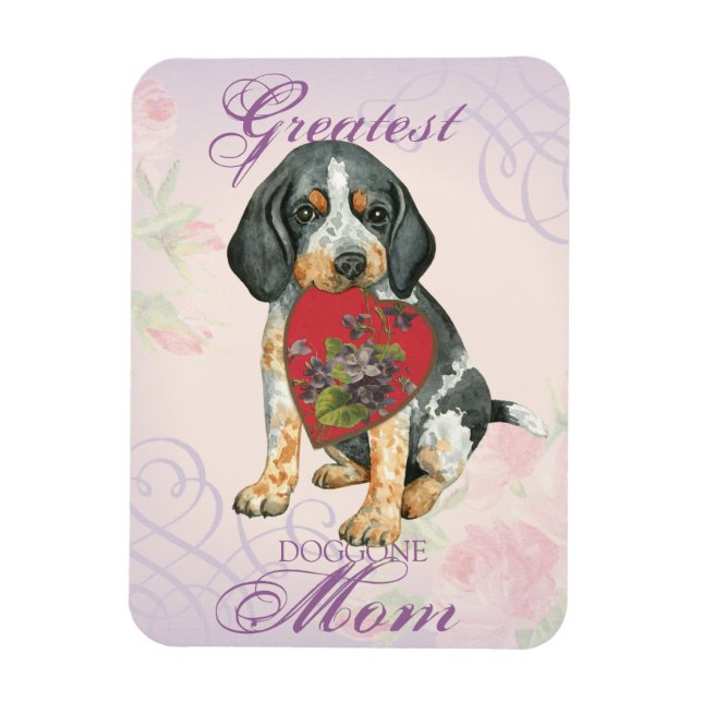 Bluetick Heart Mum Magnet (Vertical)
