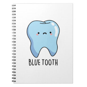 Bluetooth Funny Technical Blue Tooth Pun Notebook