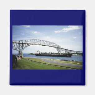 Bluewater Bridge Before There Were Two Magnet
