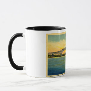 Bluewater Bridge Port Huron Michigan Mug
