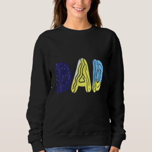 Bluey-Dad-Mum Love Fathers Day  Sweatshirt