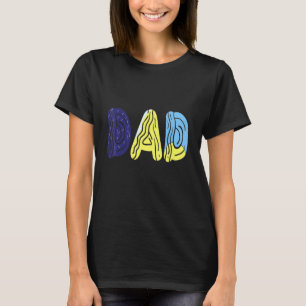 Bluey-Dad-Mum Love Fathers Day  T-Shirt