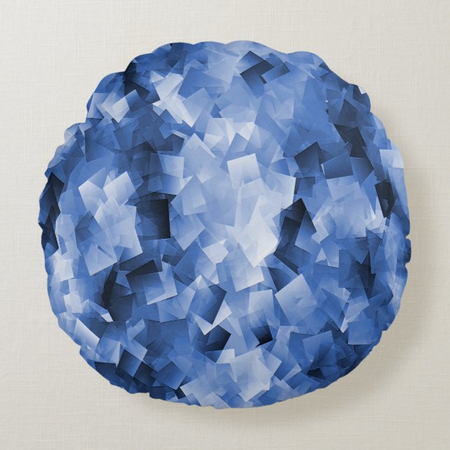 Bluezy Times...... Round Cushion (Front)