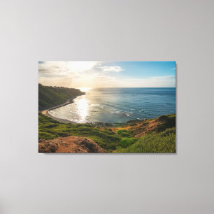 Bluff Cove Sunset Wall Art California Coast