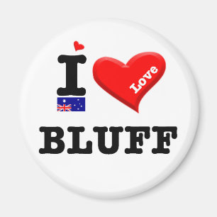 BLUFF - I Love Magnet