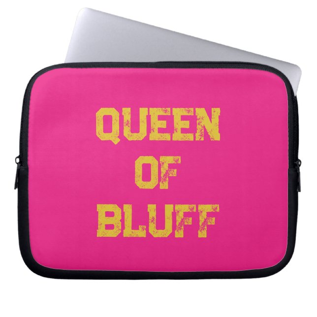 Bluff Queen Electronics Bag (Front)