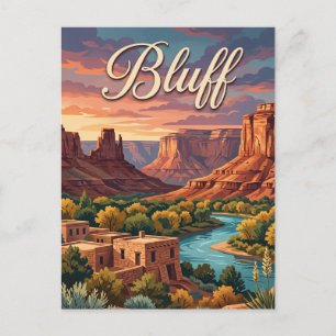 Bluff, Utah Postcard