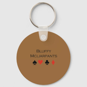 Bluffy Mcliarpants T-shirt Key Ring