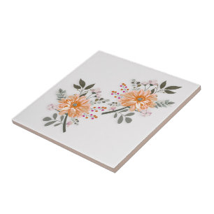 Blühendes Duett Tile