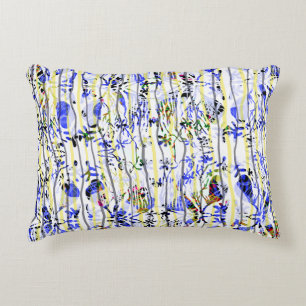 Bluish Decorative Cushion