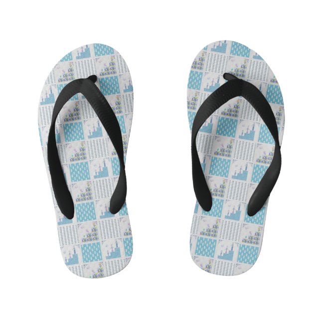 Bluish Stils Kid's Jandals (Footbed)