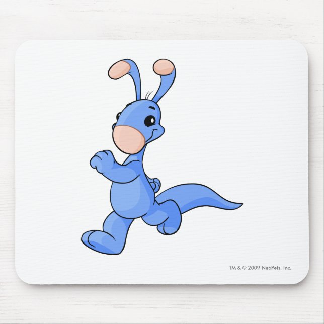 Blumaroo Blue Mouse Pad (Front)