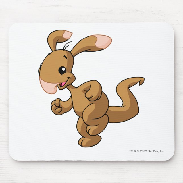 Blumaroo Brown Mouse Pad (Front)