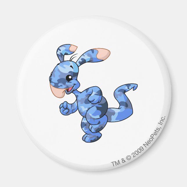 Blumaroo Camouflage Magnet (Front)