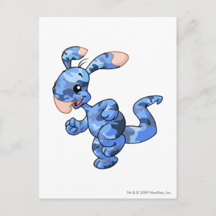 Blumaroo Camouflage Postcard