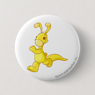 Blumaroo Gold 6 Cm Round Badge