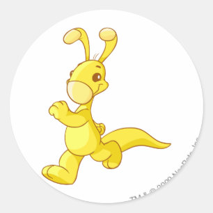 Blumaroo Gold Classic Round Sticker