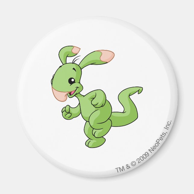 Blumaroo Green Magnet (Front)