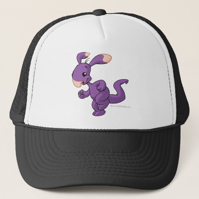 Blumaroo Purple Trucker Hat (Front)