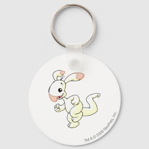 Blumaroo White Key Ring