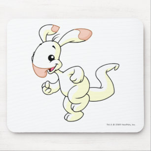 Blumaroo White Mouse Pad