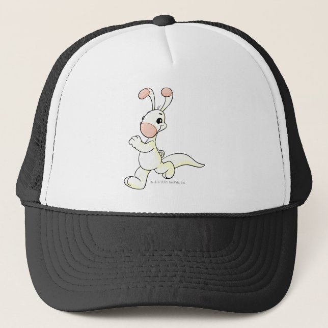 Blumaroo White Trucker Hat (Front)
