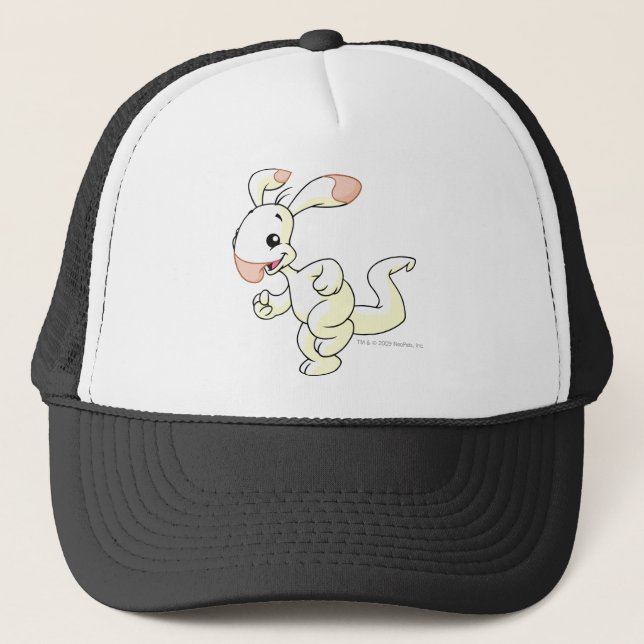 Blumaroo White Trucker Hat (Front)