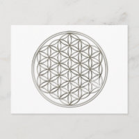 Blume des Lebens / Flower Of Life | silver big