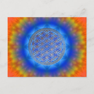 Blume des Lebens Motiv 14 Postcard