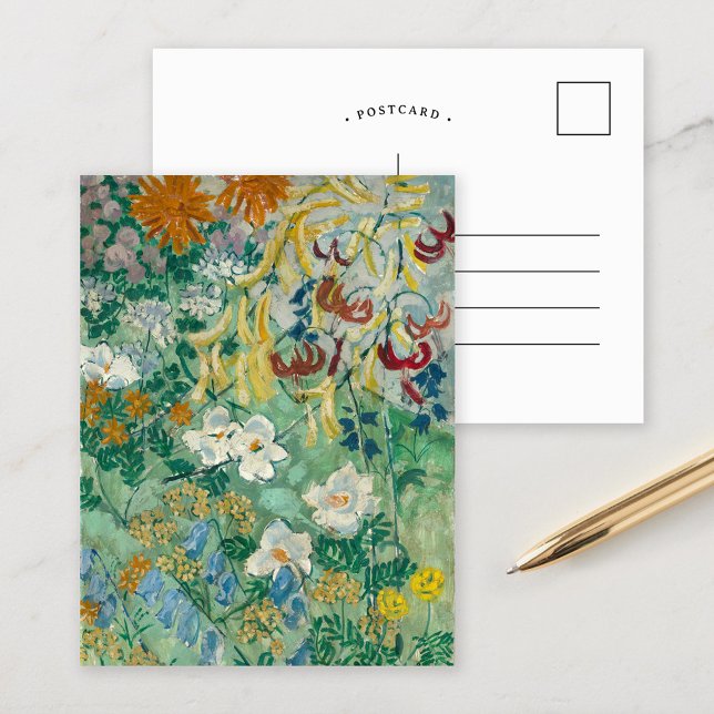 Blumen | August Babberger Postcard (Creator Uploaded)