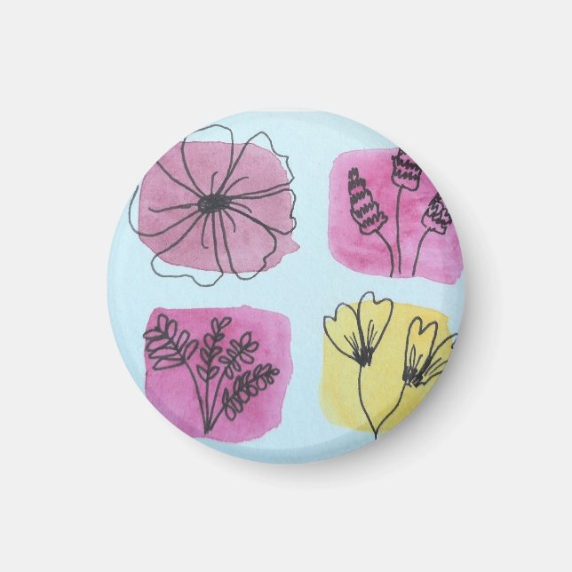 Blumen Magnet (Front)