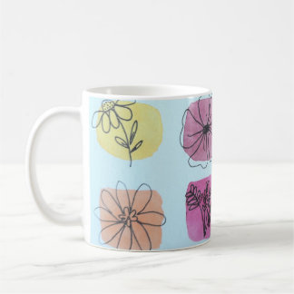 Blumen Palette Coffee Mug