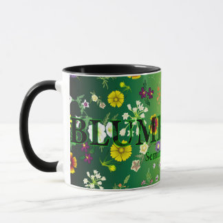 Blumenflor Two Tone Mug by Gattacho