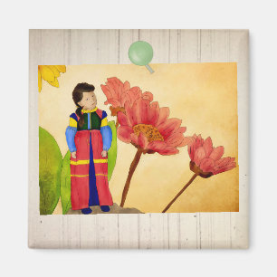 Blumenkind Magnet