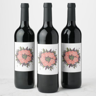 Blumenkranz der Harmonie Wine Label